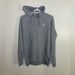 Grey Gym Shark Hoodie